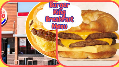 Burger King BreakFast Menu