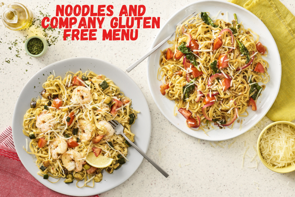 Noodles and Company Gluten Free Menu (2024) All Menu Food