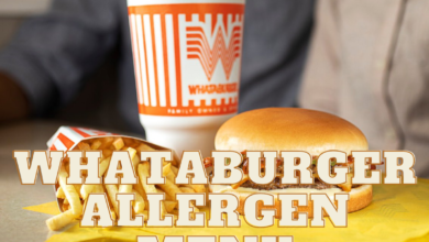 Whataburger Allergen Menu Pdf