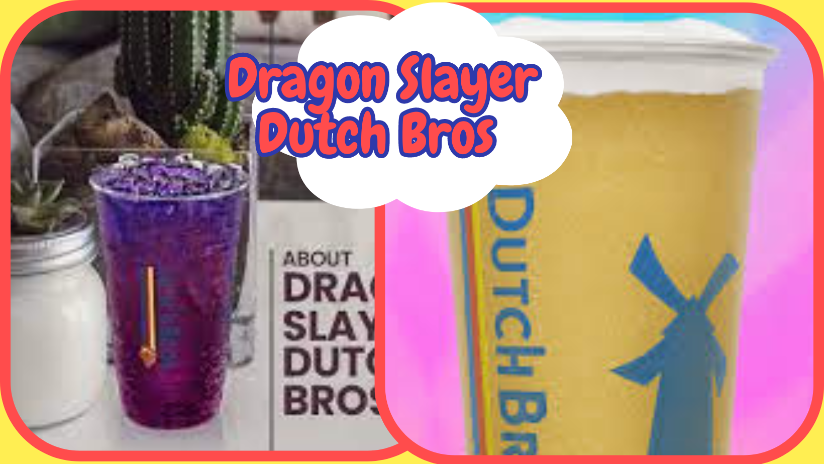Dragon Slayer Dutch Bros (2024) AllMenuFood