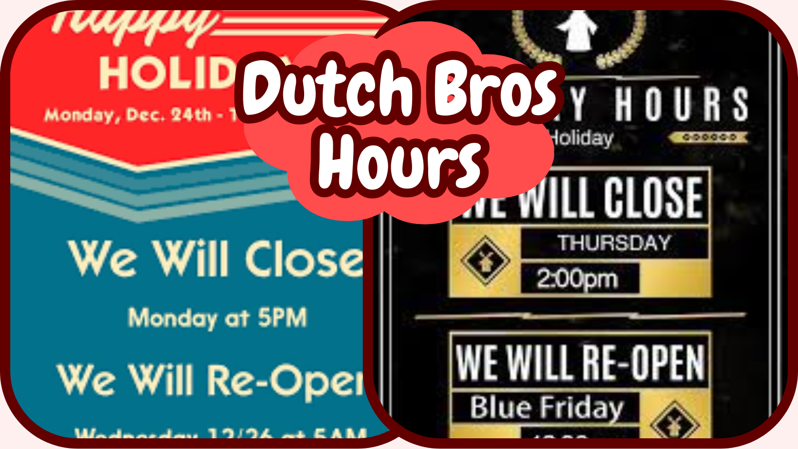 Dutch Bros Hours (2024) AllMenuFood
