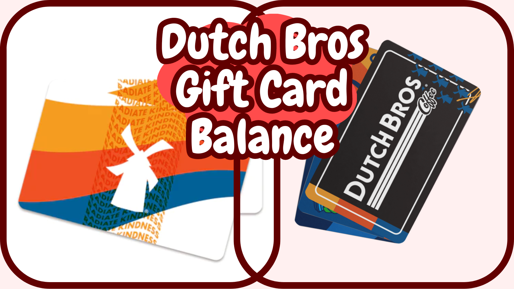 Dutch Bros Gift Card Balance